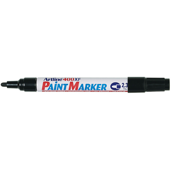 Artline 140001 400XF Black Paint Marker 2.3mm Box 12